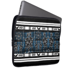 Capa Para Notebook Figura Negra Grega Moderna