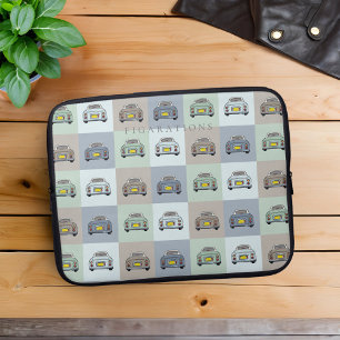 Capa Para Notebook Figuras Estação Figaro Car Name Bolsa de laptop