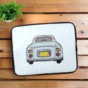 Capa Para Notebook Figuras Figaro Car Blue Bolsa de laptop