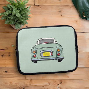 Capa Para Notebook Figuras Figaro Car Bolsa de laptop Verde