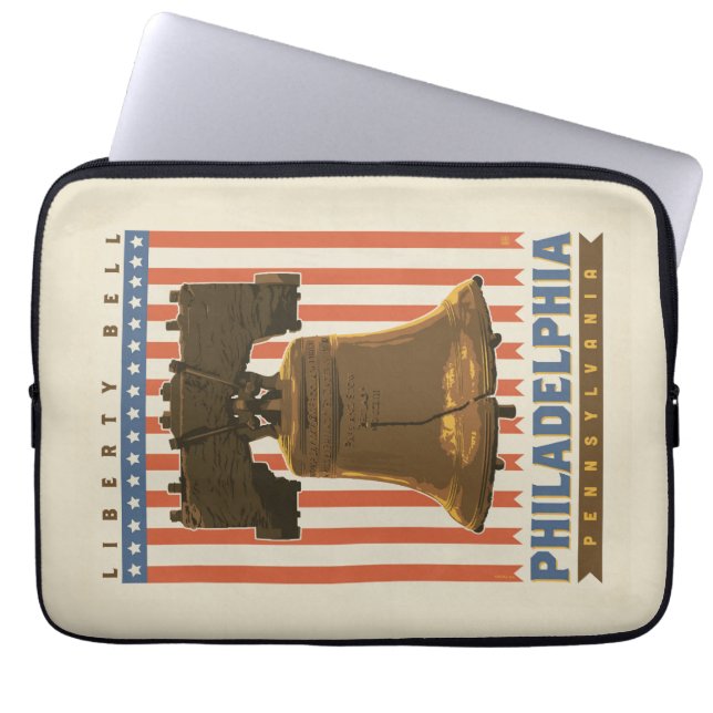 Capa Para Notebook Filadélfia | Liberty Bell (Frente)