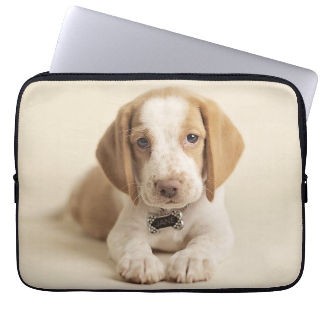 Capa Para Notebook Filhote de cachorro do lebreiro (Frente)