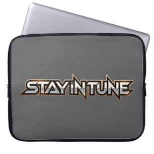 Capa Para Notebook Fique em Sintonia - texto
