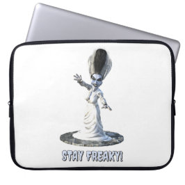 Capa Para Notebook Fique Esquisito! Noiva de Frankenstein
