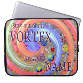 Capa Para Notebook Fique Fora Do Meu VORTEX Personalizado