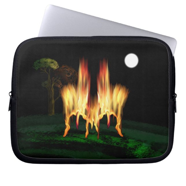 Capa Para Notebook Fire Fly (Frente)