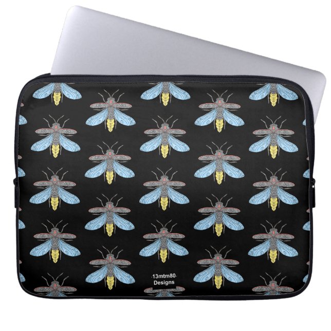 Capa Para Notebook Firefly (padrão preto) - Capinha de Laptop (Frente)