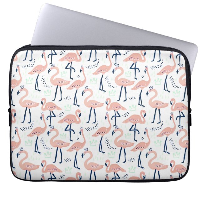Capa Para Notebook Flamingo cor-de-rosa (Frente)