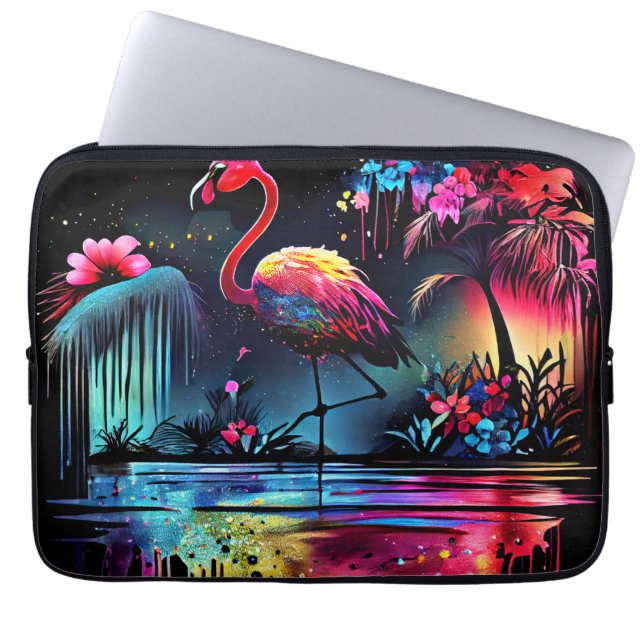 Capa Para Notebook Flamingo em A Lake-63852 (Frente)