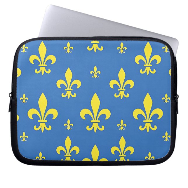Capa Para Notebook Fleur de Lis (Frente)
