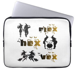 Capa Para Notebook Flex. Hex. Vex. Bruxas Corporalmente Positivas e D