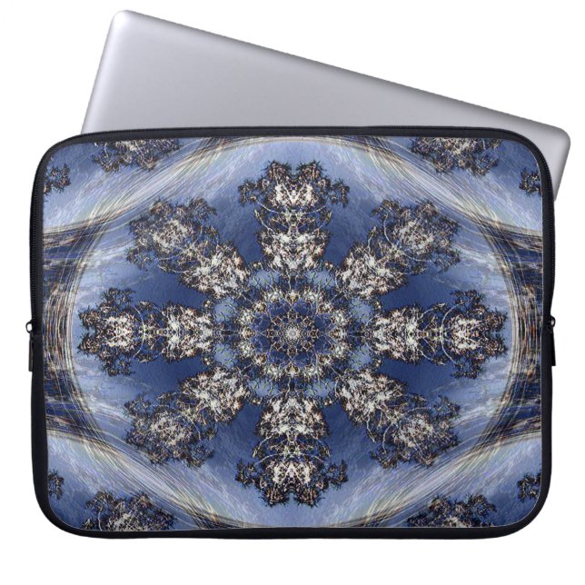 Capa Para Notebook Flocos de neve..... (Frente)