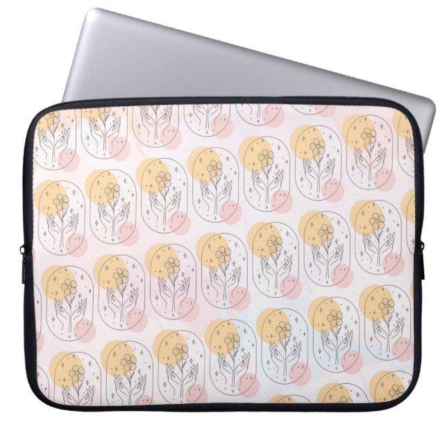 Capa Para Notebook Flor (Frente)