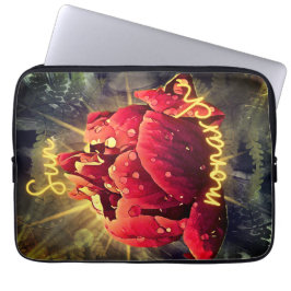 Capa Para Notebook Flor