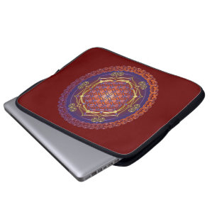 Capa Para Notebook FLOR DA VIDA / Blume des Lebens - Ornamento I