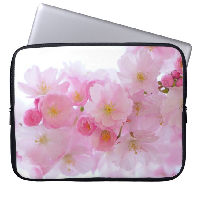 Capa Para Notebook Flor de árvore de cereja japonesa (Frente)