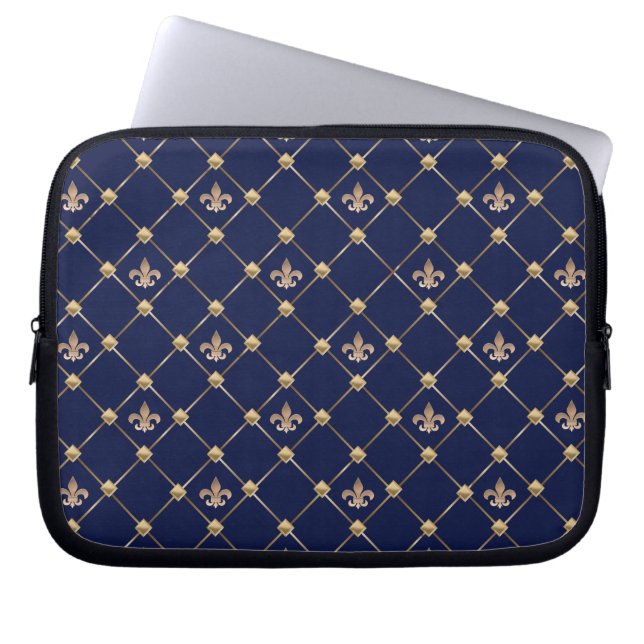 Capa Para Notebook Flor de Lis (Frente)
