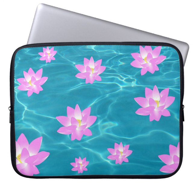 Capa Para Notebook Flor de Lotus (Frente)