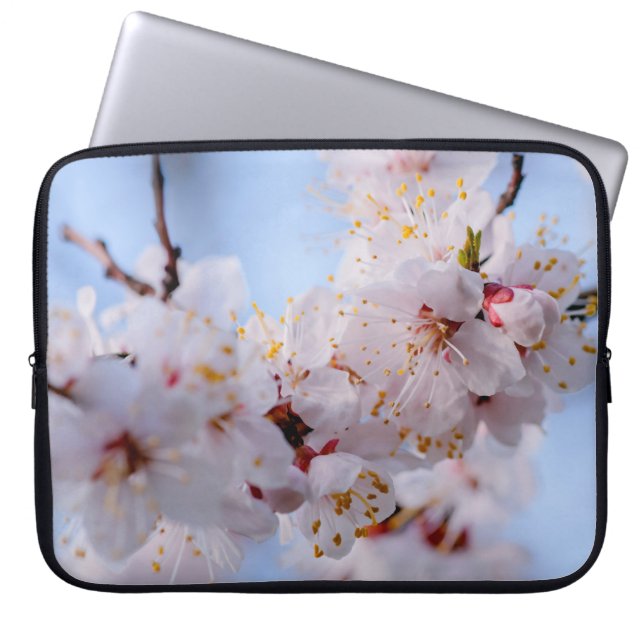 Capa Para Notebook Flor de Ume Japonês (Frente)