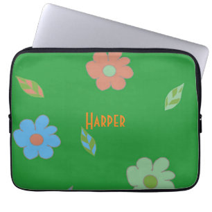 Capa Para Notebook Flor Retroativo Cujo