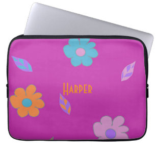 Capa Para Notebook Flor Retroativo Cujo