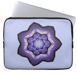 Capa Para Notebook Flor Roxo Linda Abstrato Art
