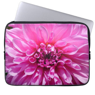 Capa Para Notebook Flor Roxo Rosa Dhalia