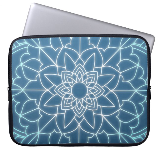 Capa Para Notebook Flor | Zazzle_Growth. (Frente)