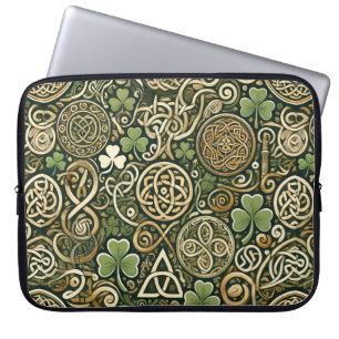 Capa Para Notebook Floração Celta