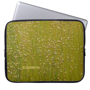Capa Para Notebook Florais verdes multicoloridos personalizados