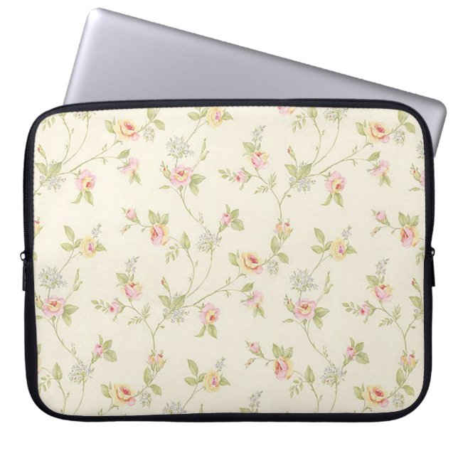 Capa Para Notebook Floral (Frente)