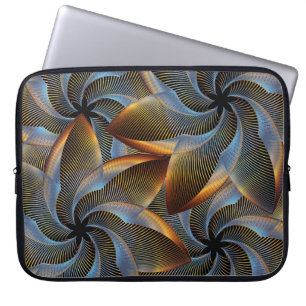 Capa Para Notebook Floral Abstrato Exótico
