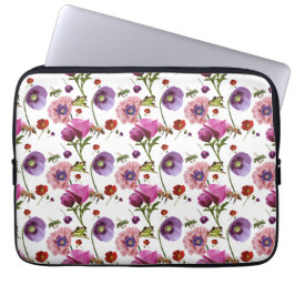 Capa Para Notebook Floral design
