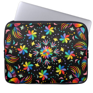 Capa Para Notebook Floral E Glamor - Padrão Invisível Verão