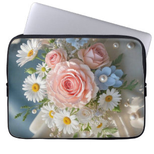 Capa Para Notebook Floral Eterno elegance encontra romance sussurrado