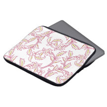 Floral Pattern Laptop Sleeve – Modern Aesthetic Pr