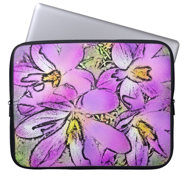 CAPA PARA NOTEBOOK FLORES (Frente)
