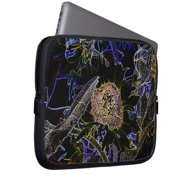 CAPA PARA NOTEBOOK FLORES (Frente Esquerda)