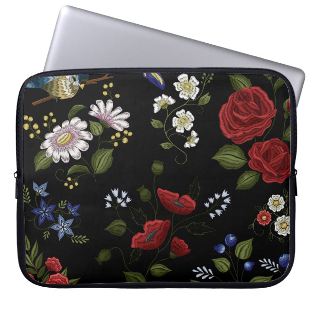 Capa Para Notebook Flores (Frente)