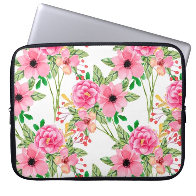 Capa Para Notebook Flores (Frente)