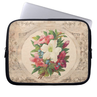 Capa Para Notebook Flores antigas bonito