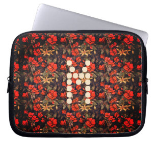 Capa Para Notebook Flores Antigas de Alexandra Cook aka Linandara Sl