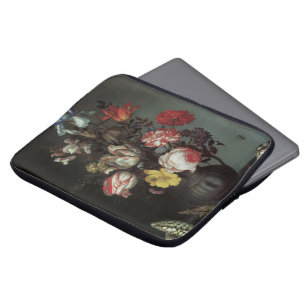 Capa Para Notebook Flores Barrocas Antigas por Balthasar van der Ast