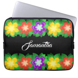 Capa Para Notebook Flores Botânicas Tropicais