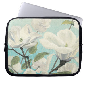 Capa Para Notebook Flores brancas do sul