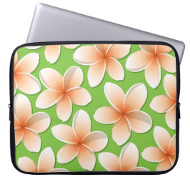 Capa Para Notebook Flores Brilhantes Frangipani/ Plumeria