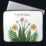 Capa Para Notebook Flores Buquê Amarelo Cor de Água Cor Rosa<br><div class="desc">A Bolsa de laptop cor-de-água amarela cor-de-rosa das flores tem um Buquê Floral bonito e vibrante para iluminar o seu dia. Personalize com suas informações.</div>