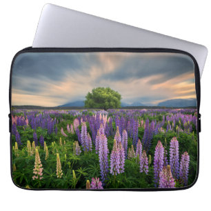 Capa Para Notebook Flores   Campo de linha na Nova Zelândia