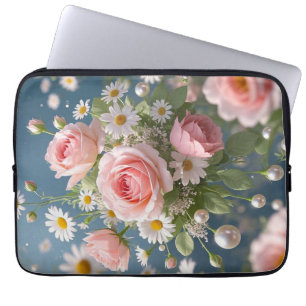 Capa Para Notebook Flores com elegância extravagante eterno