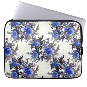 Capa Para Notebook Flores Congeladas.....